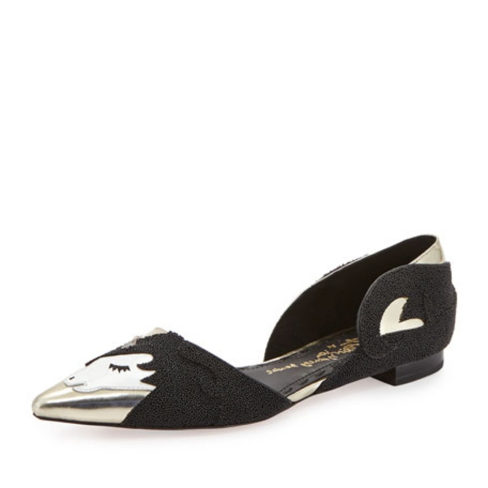 ISO Alice + Olivia Lilith Unicorn d'Orsay Flats